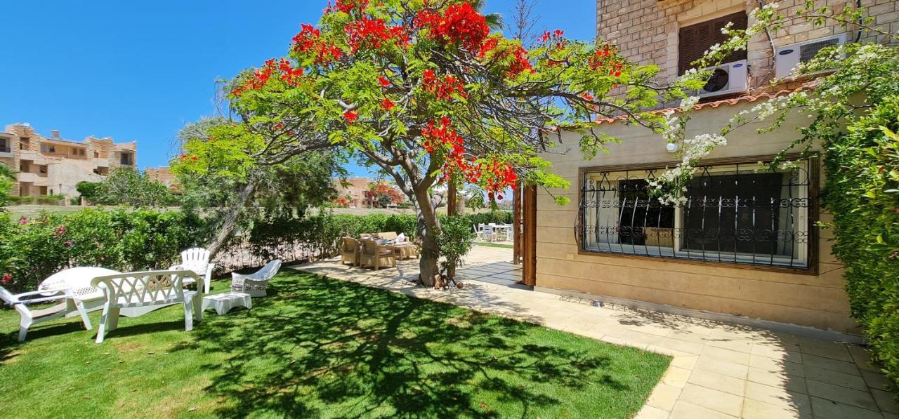 Big Garden Cozy Chalet At Marina Villa El Alamein Exterior photo